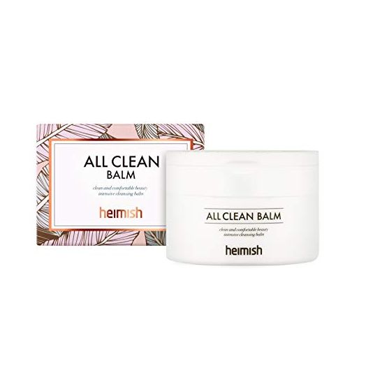 Heimish All Clean Balm 120ml, Cleansing balm Make up Remover, Face Wash, Korean make up remover, Facial cleansing balm, Balm to Oil, Pore and Sebum Care, Blackhead Care, Soothing & Moisturizing