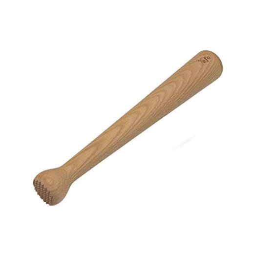 efo Wooden Muddler for Cocktails – Durable Wood Ice Crusher – Stylish Wooden Mojito Muddler Bar Tool – Handy Cocktail Muddler- Perfect Masher Kitchen Tool for Garlic Avocado Herbs and Fruits