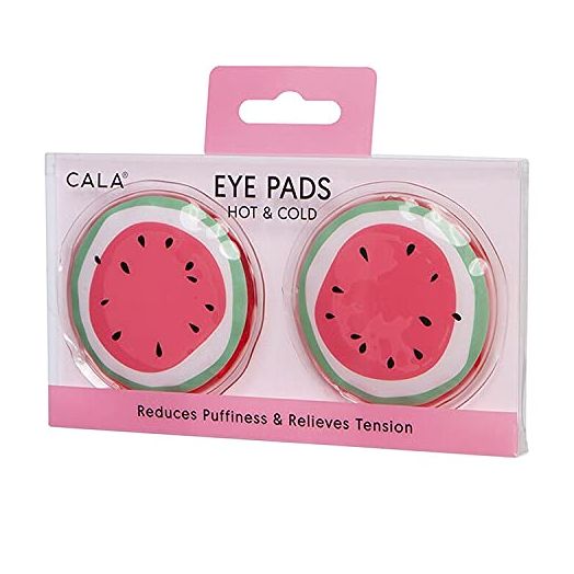 Cala Hot and Cold Eye Pads - Relieves Puffiness and Tension, Watermelon (69163)