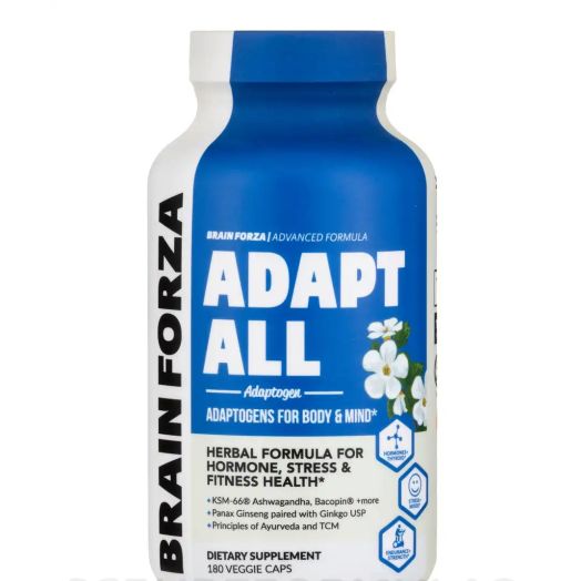 Brain Forza Adapt All Adaptogen - 180 Veggie Capsules
