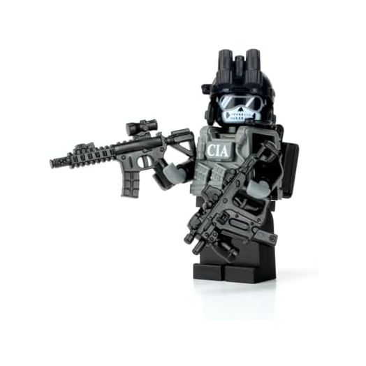 Battle Brick CIA Ghost SAD/SOG Commando Custom Minifigure