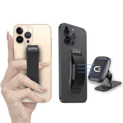 Phone Grip Strap Finger Loop Holder for Hand - Cell Phone Strap for Back of Phone Compatible for Most iPhone, Smartphones, and Tablet Case