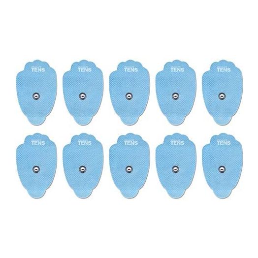 TENS Electrodes Compatible with HealthMateForever, 10 (5 Pair) Premium HealthMate Compatible Replacement Pads for TENS Units, Discount TENS Brand