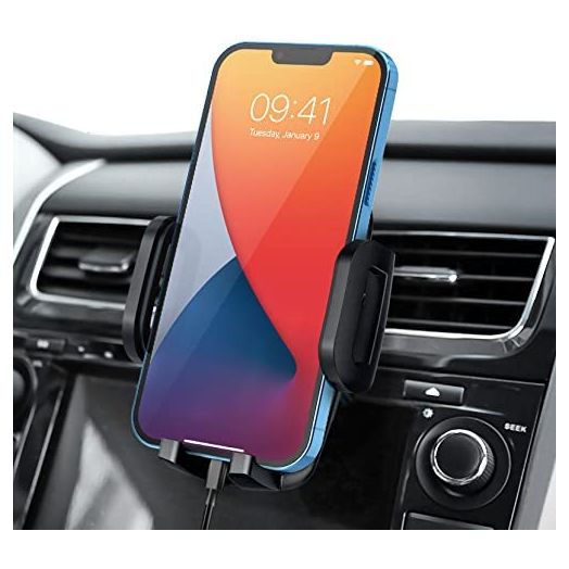 Car Phone Holder Mount, Car Vent Phone Mount, 3-Level Adjustable Clip, Phone Mount for Car Compatible with iPhone 13 12 SE 11 Pro Max XS XR, Galaxy Note 20 S20 S10 and More