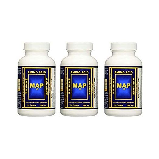 INRC Master Amino Acid Pattern Map Muscle Building Tablets, 360 Count