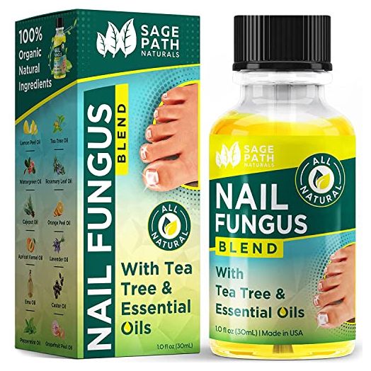 Toenail Fungus Treatment: Premium Tea Tree & Essential Oil Blend - USA Clean Ingredients - No Fillers - No Harsh Chemicals - Max Strength Formula for Damaged & Discolored Toe Nails