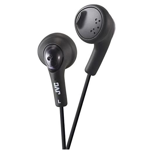 JVC HAF160B Gumy Ear Bud Headphone Black