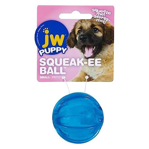 JW Pet Playplace Squeaky Ball Dog Toy, Small (Assorted Colors)
