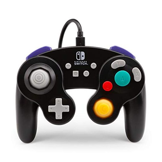 PowerA Wired Controller for Nintendo Switch: GameCube Style - Black