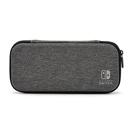 PowerA Slim Case for Nintendo Switch or Nintendo Switch Lite - Charcoal, Protective Case, Gaming Case, Console Case, Accessories, Storage, Officially licensed - Nintendo Switch;