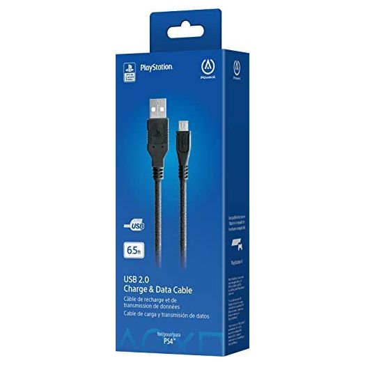 PowerA USB Charging Cable for PlayStation 4