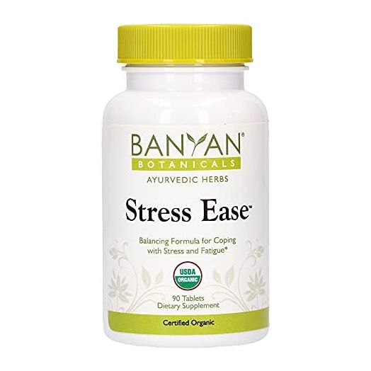 Banyan Botanicals Stress Ease, Organic Herbal Supplement with Ashwagandha for Stress
