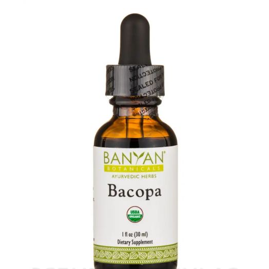 Banyan Botanicals Bacopa Liquid Extract, Organic - 1 fl. oz (30 ml)