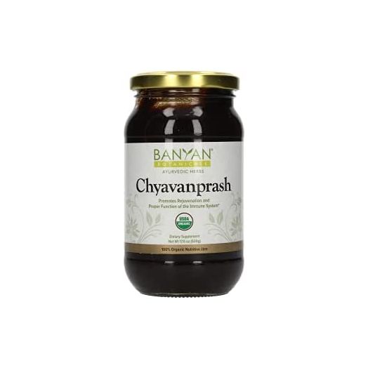 Banyan Botanicals Organic Chyavanprash, Ayurvedic Herbal Jam with Amla & Ashwagandha