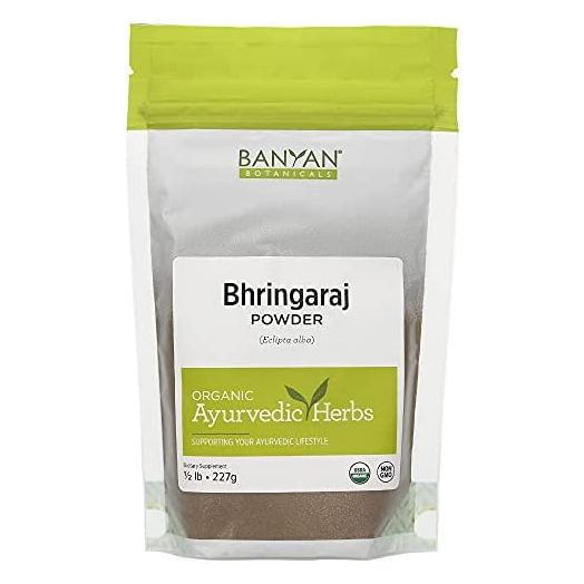 Banyan Botanicals Bhringaraj Powder (Eclipta alba), Organic Herbal Powder