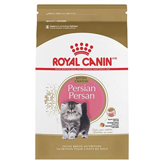 Royal Canin Feline Breed Nutrition Persian Kitten Dry Cat Food, 3 lb