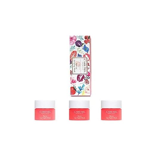 CARENEL Lip Sleeping Mask 5g ( 3 Set ) - Korean Skin Care Maintaining moist lips all day long - Lip gloss and Moisturizers Cream Long lasting - Night Treatments Lip Balm Chapped for Cracked lips, Dry lips, wrinkles lips for girls, women and Men