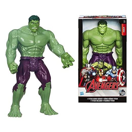 Titans Hero Series Hulk 12 inch Tall Action Figure from Marvel Avengers