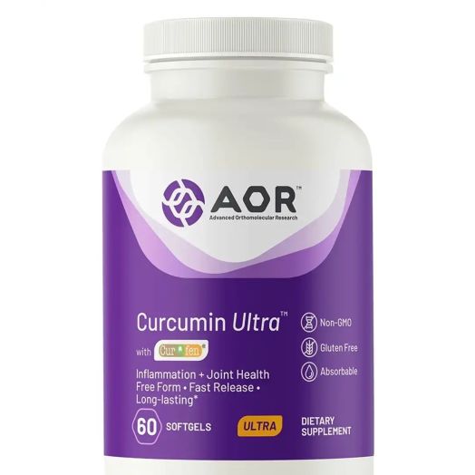 Advanced Orthomolecular Research Curcumin Ultra with CurQfen - 60 Softgels