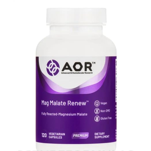 Advanced Orthomolecular Research Mag Malate Renew - 120 Vegetarian Capsules