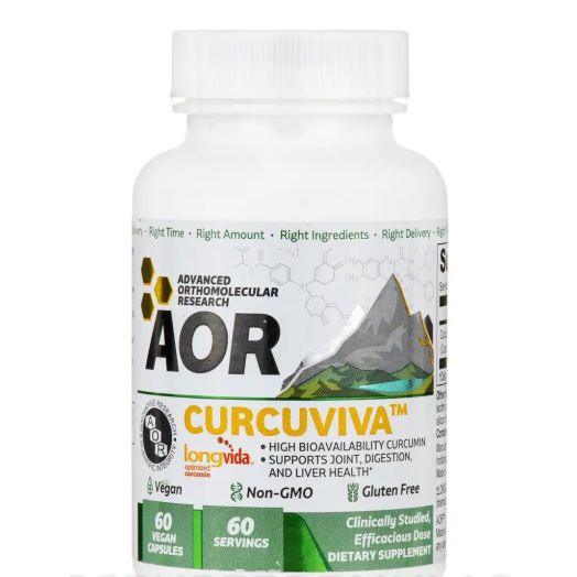 Advanced Orthomolecular Research CurcuVIVA - 60 Vegan Capsules