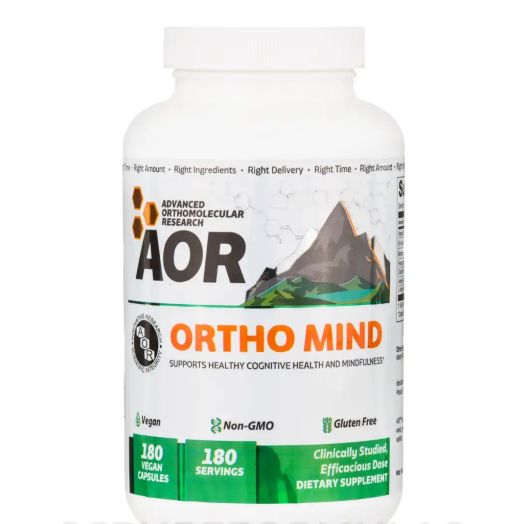 Advanced Orthomolecular Research Ortho Mind - 180 Vegan Capsules