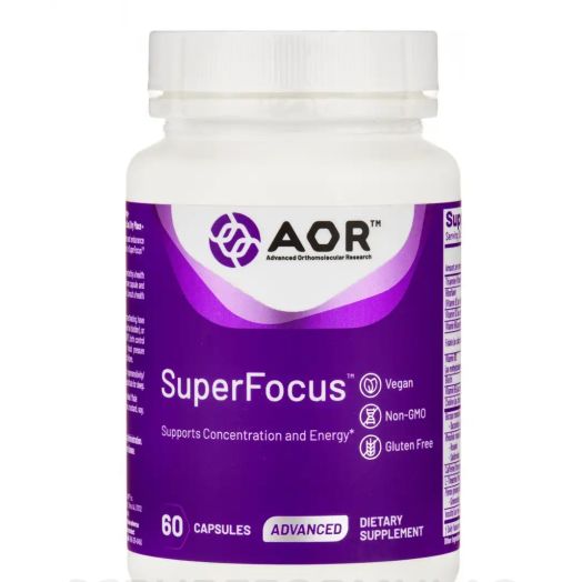 Advanced Orthomolecular Research SuperFocus - 60 Capsules