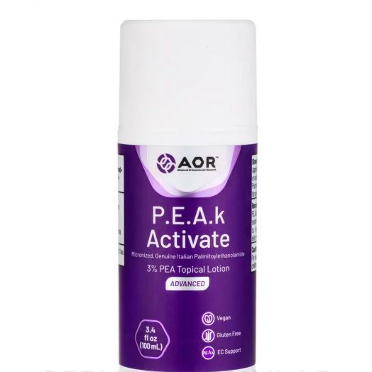 Advanced Orthomolecular Research P.E.A.k Activate Topical Lotion - 3.4 fl. oz (100 ml)