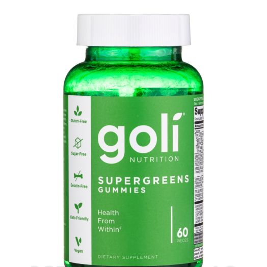 Goli Nutrition Suprgreens Gummies - 60 Gummies