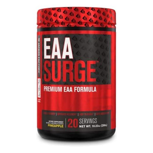 EAA Surge EAA Formula, Essential Amino Acids Intra Workout Powder Supplement w/L-Citrulline, Taurine, and More
