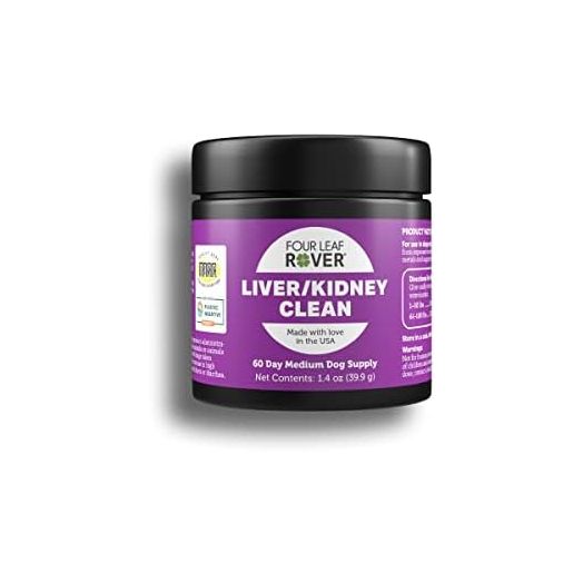 Liver/Kidney Supplements for Dogs | Enhance & Support Liver/Kidney Functions | Dog Kidney Support |Proprietary Blend of Organic Mushroom – 60-Day Medium Dog Supply