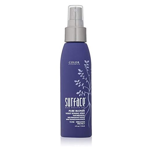 Surface Hair Pure Blonde Violet Leave-In Toning Spray, Tone Enhancer and Treatment