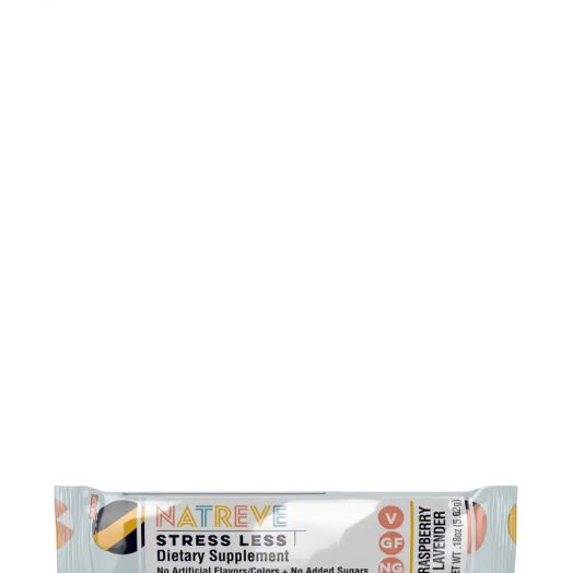 Natreve Stress Less Dietary Supplement, Raspberry Lavender Flavor - 2.66 oz (75.3 Grams)