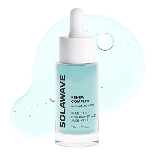 SolaWave Renew Complex Serum for Face and Neck | Boost the Effects of SolaWave Facial Wand | Red Light Therapy for Face and Microcurrent Facial Device for Anti-Aging and Skin Tightening | Pack of 1