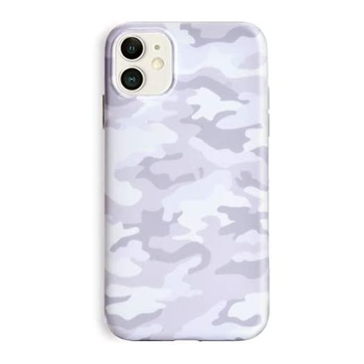 Velvet Caviar Compatible with iPhone 11 Case Camo for Men & Women - Cool Protective Phone Cases (White Camouflage)