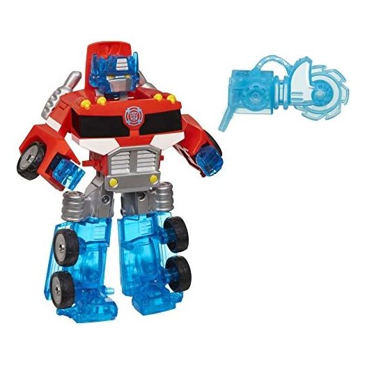 Playskool Heroes Transformers Rescue Bots Energize Optimus Prime Action Figure, Ages 3-7 (Amazon Exclusive)
