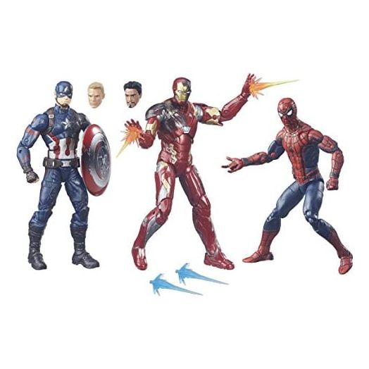 Marvel Legends Captain America: Civil War 6-inch Figure 3-Pack