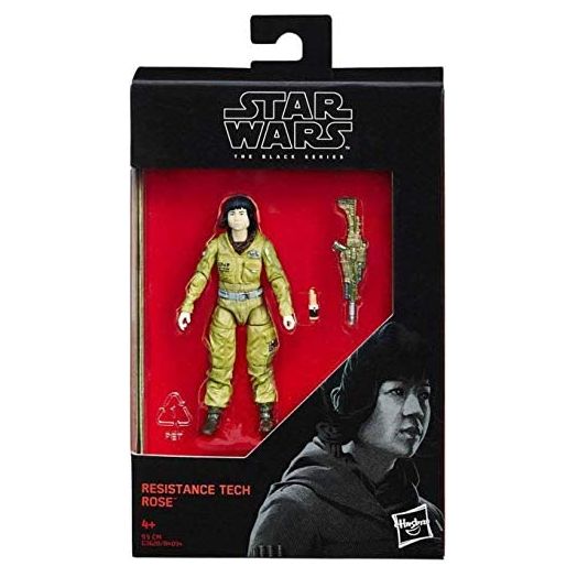 Star Wars 2017 The Black Series Resistance Tech Rose (The Last Jedi) Action Figure 3.75 Inches