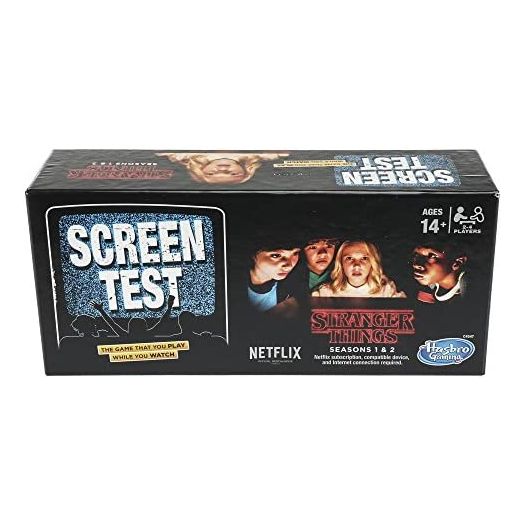 Hasbro Board Gaming Stranger Things Screen Test Card Game
