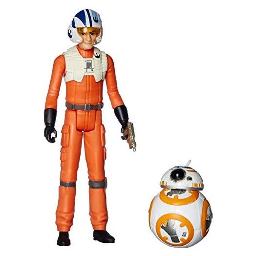 Star Wars Poe and Bb8 : Resistance Animated Series 3.75-inch Poe Dameron and BB-8 Figure 2-Pack