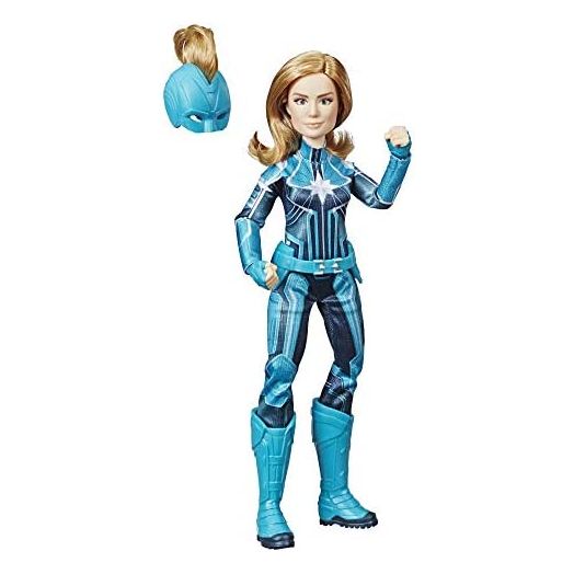 Marvel Captain Marvel Captain Marvel (Starforce) Super Hero Doll with Helmet Accessory (Ages 6 and up)