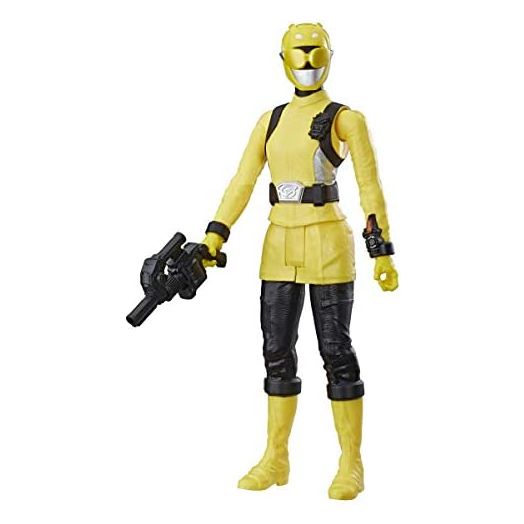 Hasbro Power Rangers Beast Morphers Yellow Ranger 12-inch Action Figure Toy with Accessory, Inspired by The Power Rangers TV Show
