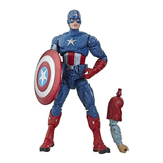 Avengers Marvel Legends Series Endgame 6" Collectible Action Figure Captain America Collection, Includes 1 Accessory