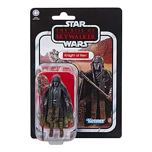 Star Wars The Vintage Collection The Rise of Skywalker Knight of Ren (Long Axe) Toy, 3.75" Scale Figure, Kids Ages 4 & Up