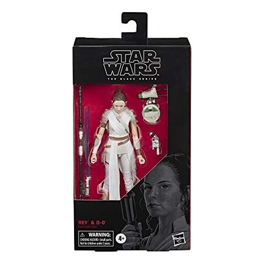 STAR WARS The Black Series Rey Toy 6" Scale Collectible Action Figure, Kids Ages 4 & Up