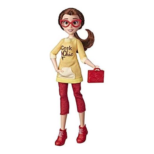Disney Princess Comfy Squad Belle, Ralph Breaks The Internet Movie Doll with Comfy Clothes and Accessories