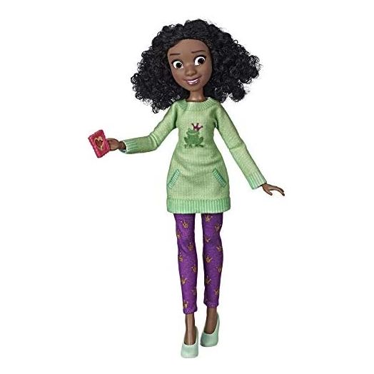 Disney Princess Comfy Squad Tiana, Ralph Breaks The Internet Movie Doll with Comfy Clothes and Accessories