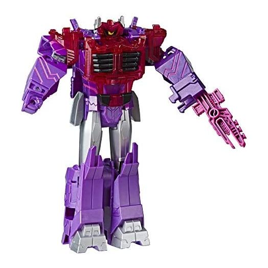 Transformers Toys Cyberverse Ultimate Class Shockwave Action Figure - Combines with Energon Armor to Power Up - for Kids Ages 6 and Up, 9-inch