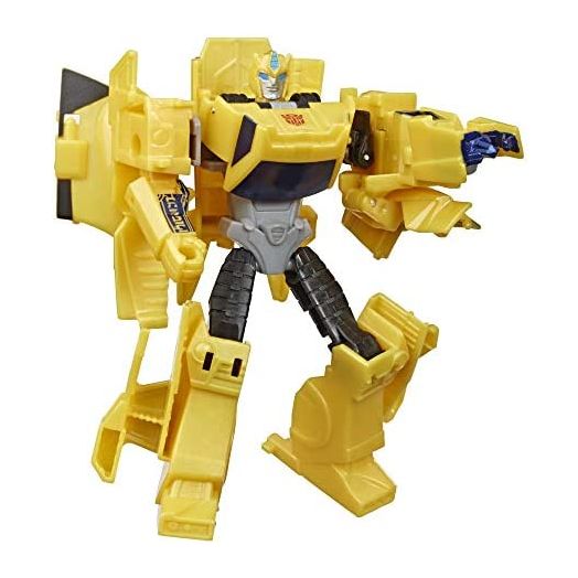 Transformers Bumblebee Cyberverse Adventures Action Attackers Warrior Class Bumblebee Action Figure, Sting Shot Move, 5.4-inch