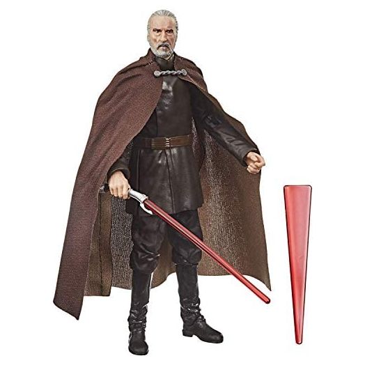 Star Wars The Black Seriescount Dooku Toy 6" Scale Attack of The Clones Collectible Figure